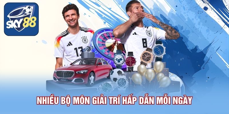 Thể Thao Sky88 – Sân Chơi Xanh Chính Soi Kèo Đọc Lệnh 24/7 3 Nhiều bộ môn giải trí hấp dẫn mỗi ngày